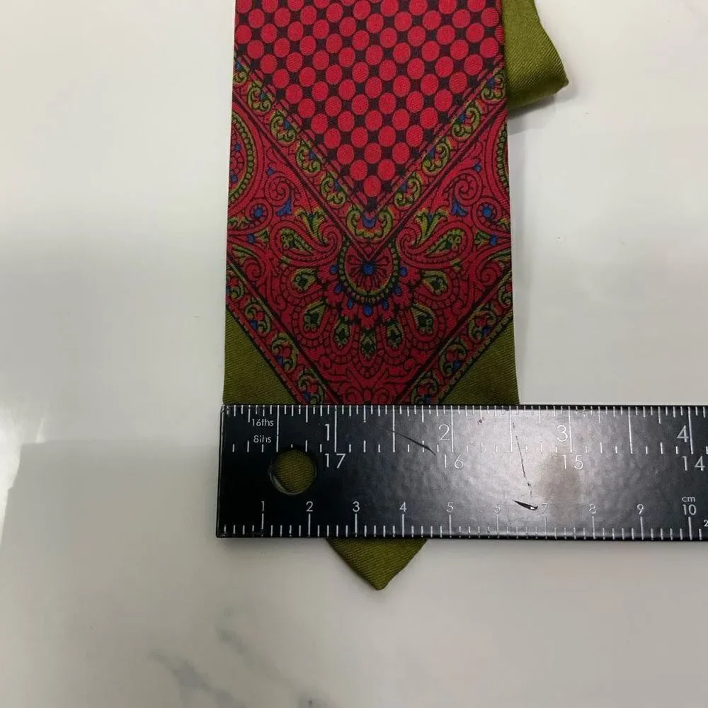 VINTAGE YVES SAINT LAURENT Silk Tie